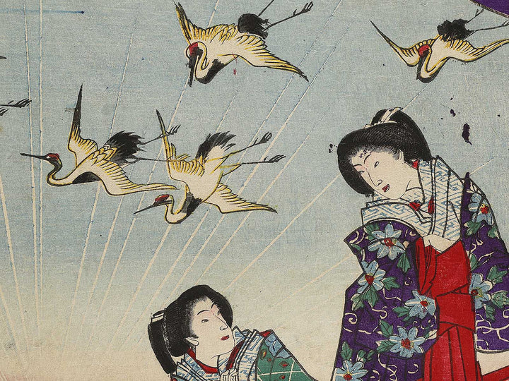 Koki rojo hinode no zu by Yoshu Chikanobu / BJ319-151
