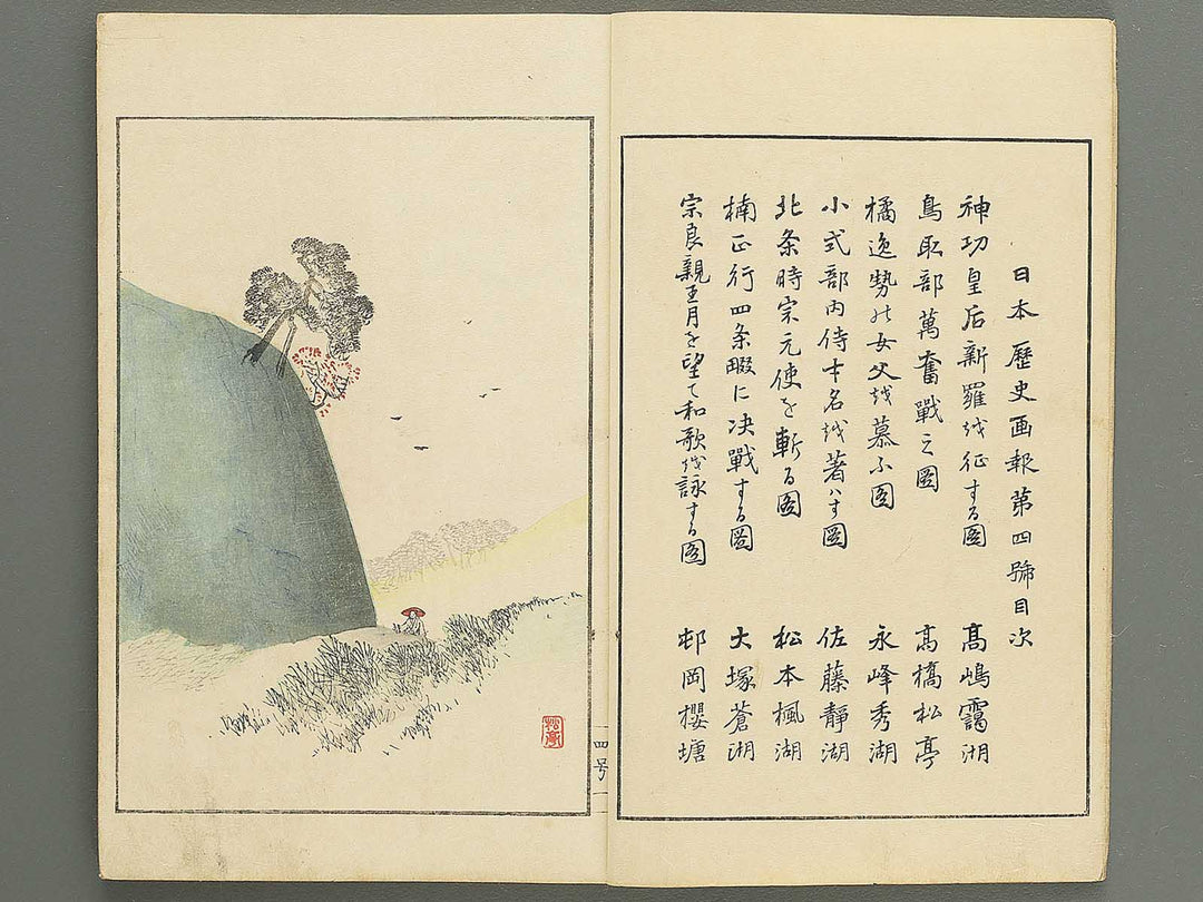Nihon rekishi gaho Volume 4 by Matsumoto Fuko / BJ347-137