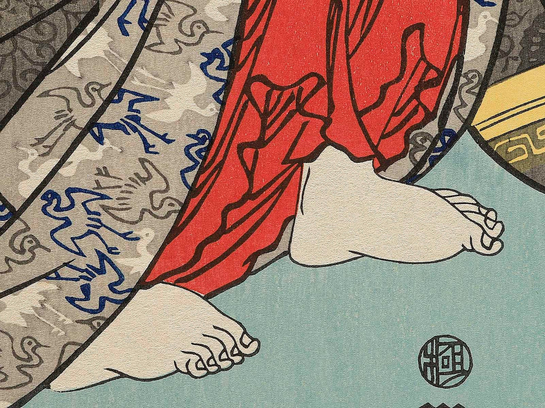 Kanayayado nijugo from the series Tokaido Beauties by Keisai Eisen, (Large print size) / BJ346-059