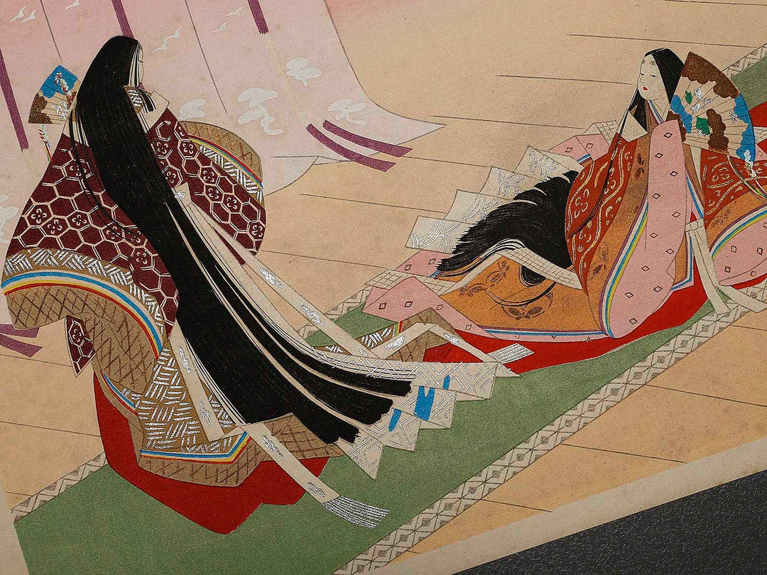 KIRITSUBO from the series The Tale of Genji by Ebina Masao, (Medium print size) / BJ329-007