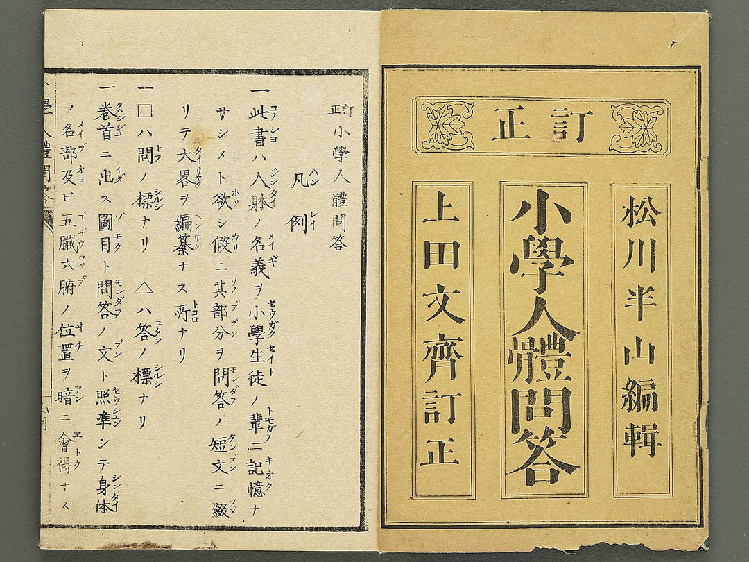 Teisei shogaku jintai mondo / BJ343-469
