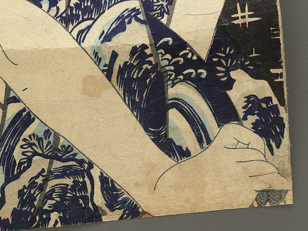 Gonin otoko soroi yukata by Utagawa Kunisada(Toyokuni III) / BJ353-773