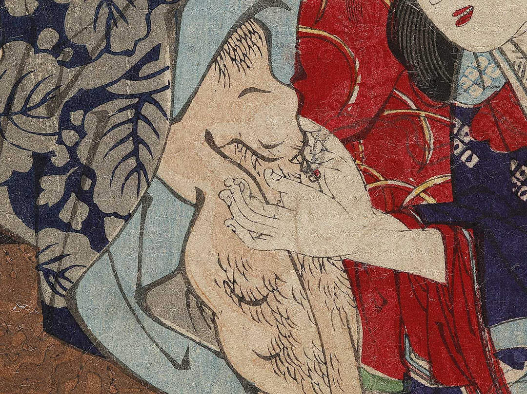 Fukushima Masanori from the series Kyujin Yosai shuhitsu by Utagawa Kuniteru II / BJ335-020