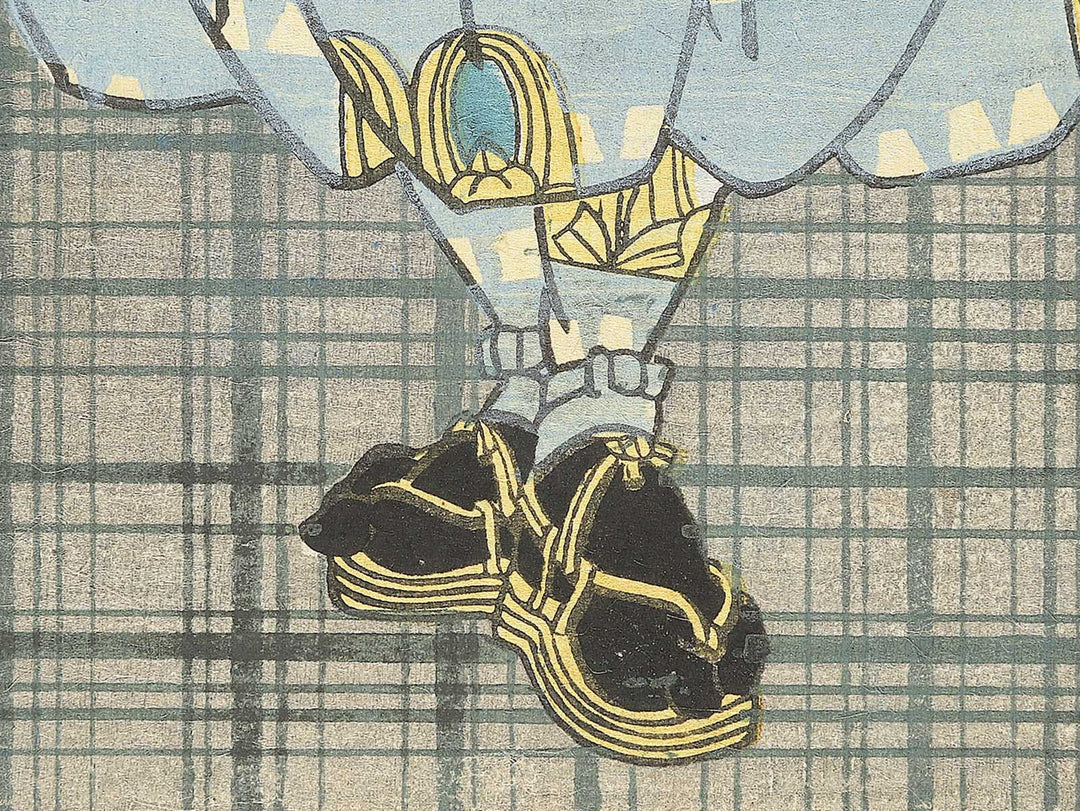 Musume Itohagi Miyamoto Musashi from the series Katakiuchi Ganryujima by Utagawa Yoshitaki / BJ346-878