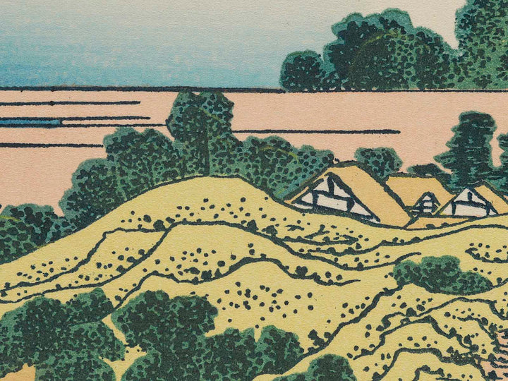 The Coast of Nobuto from the series Thirty-six Views of Mount Fuji by Katsushika Hokusai, (Medium print size) / BJ277-858