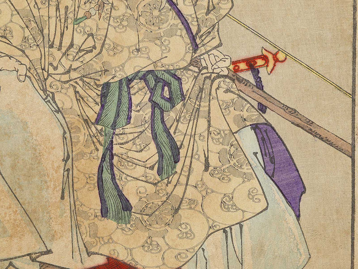 Takeuchi no Sukune from the series Azumanishiki chuya kurabe by Yoshu Chikanobu / BJ329-385