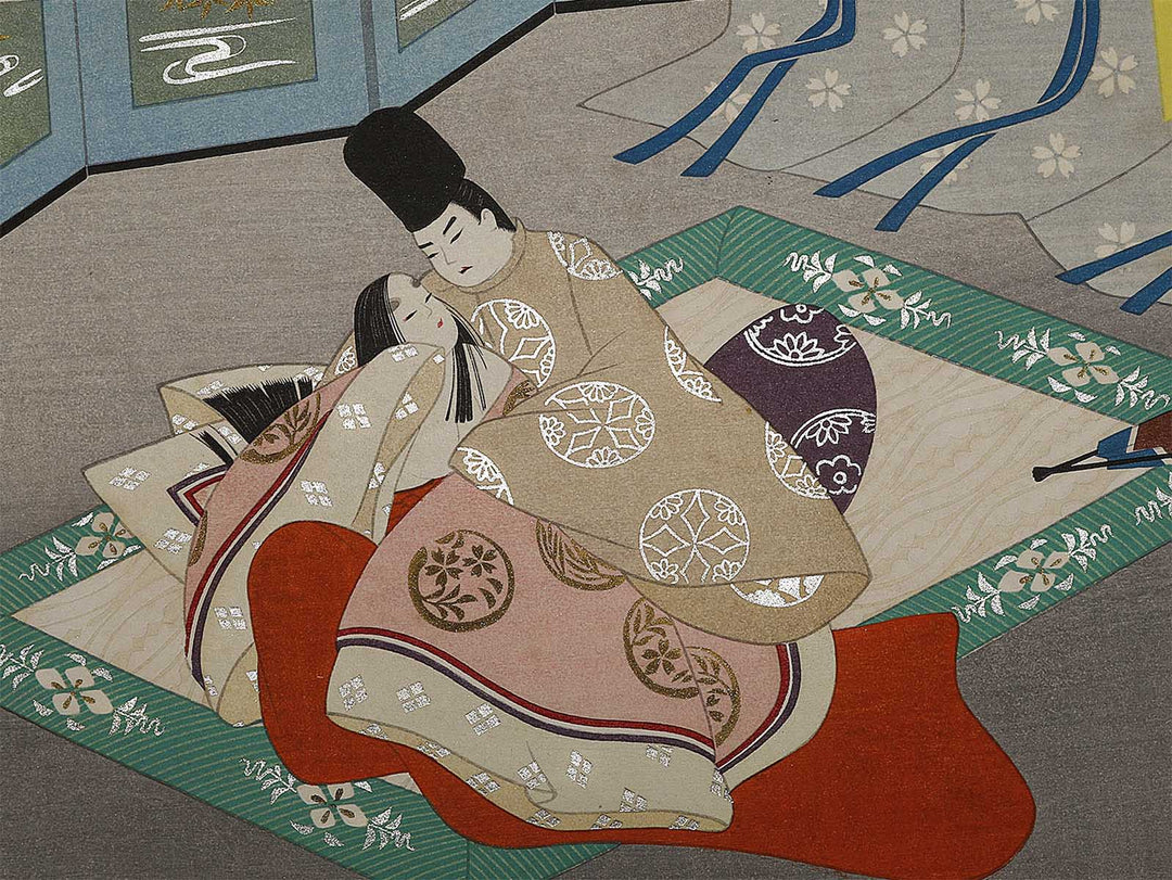 AGEMAKI from the series The Tale of Genji by Ebina Masao, (Medium print size) / BJ329-315