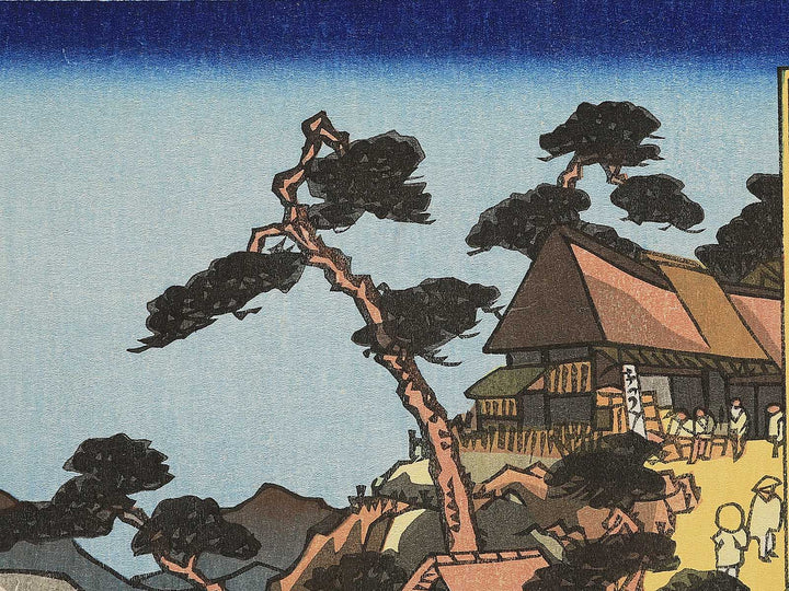 Hisakaeki nijuroku from the series Tokaido Beauties by Keisai Eisen, (Large print size) / BJ346-052