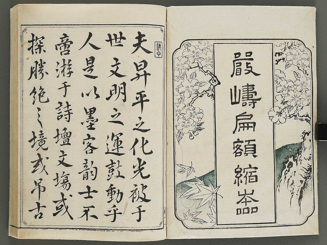 Itsukushima ema kagami Part 1, Book 1 by Watanabe Taigaku / BJ323-883