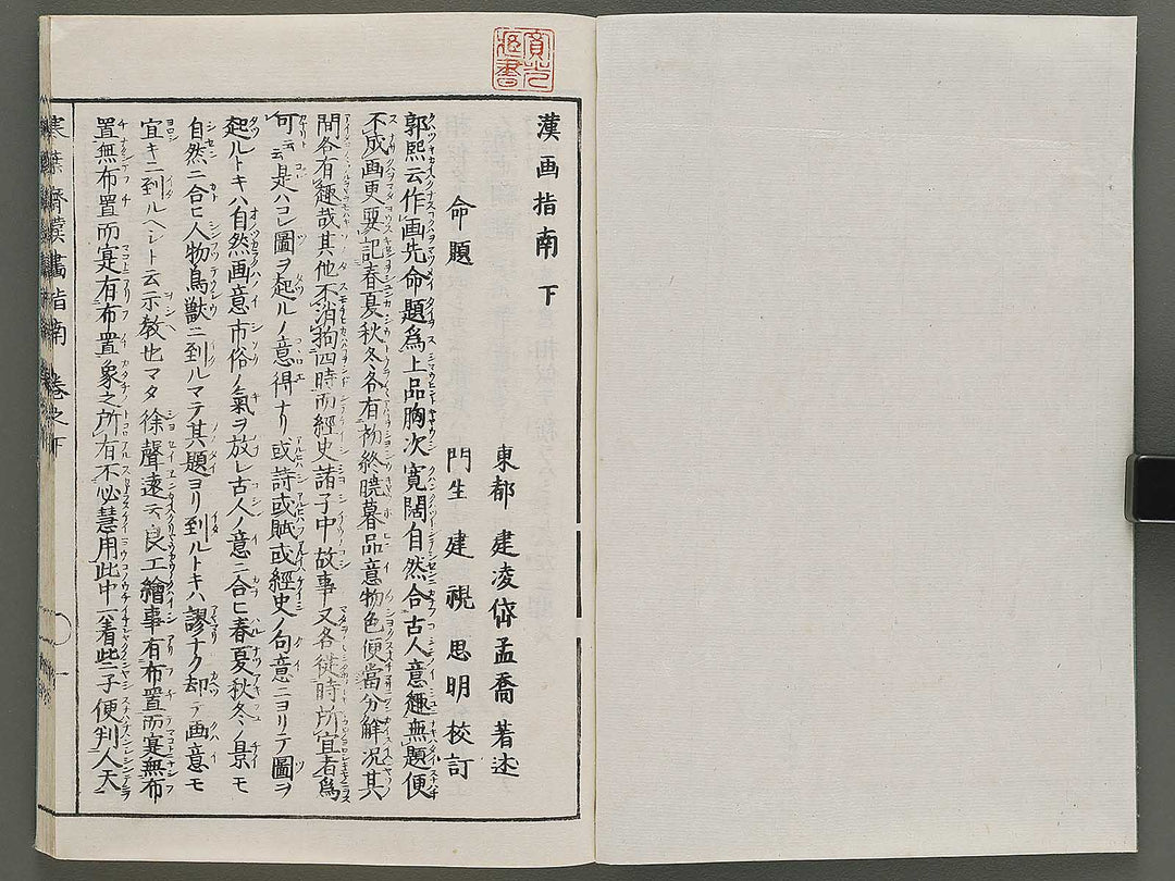 Kanga shinan Kon (Part 2 of 2) by Takebe Ayatari / BJ335-846