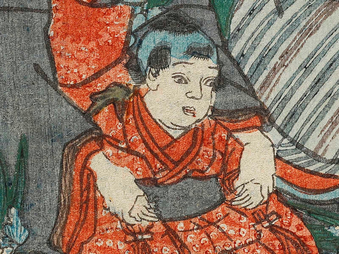 Hanamurasaki from the series Meigi sanjurokka sen by Utagawa Kunisada (Toyokuni III)   / BJ326-781