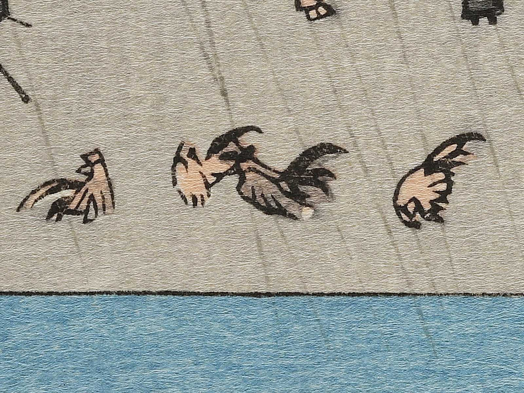 Asakusa kinryusan from the series Edo meisho by Utagawa Hiroshige, (Large print size) / BJ342-587