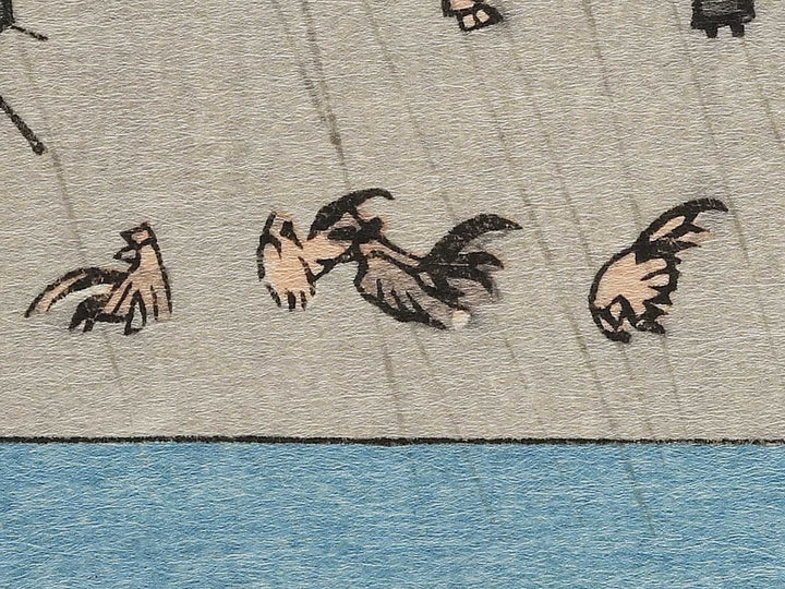 Asakusa kinryusan from the series Edo meisho by Utagawa Hiroshige, (Large print size) / BJ342-587