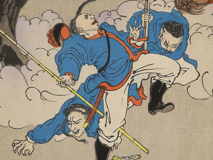 Shinkoku Kyurenjo wagagun senryozu by Utagawa Kunimasa V (Kokunimasa) / BJ323-659