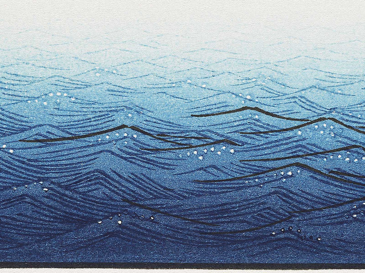 Clearing Weather at Shibaura from the series Eight Views of the Suburbs of Edo by Utagawa Hiroshige, (Medium print size) / BJ331-289