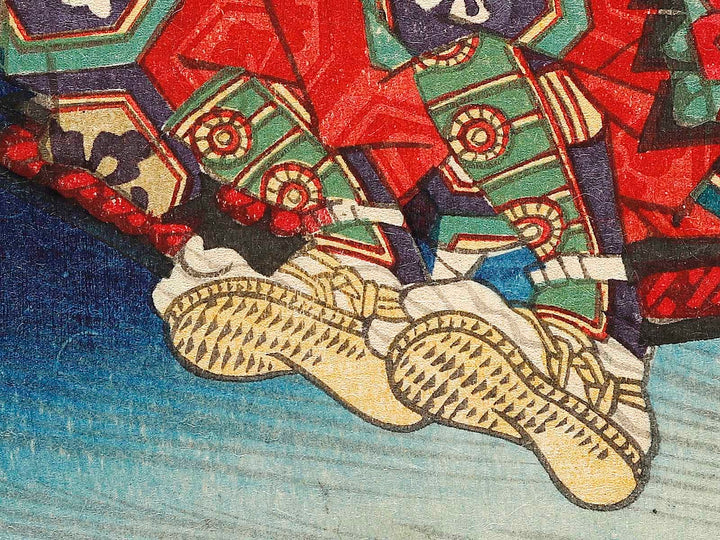 Totoumi Mitsuke Tenryugawa koseki from the series Shoga gojusan eki by Utagawa Yoshitora / BJ321-097