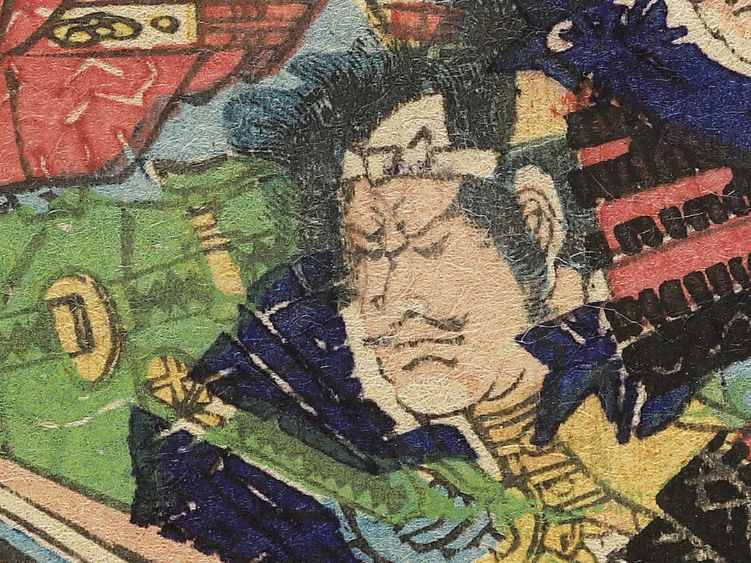 Daimotsu no ura from the series Yoshitsune ichidaiki by Utagawa Yoshitora / BJ352-135
