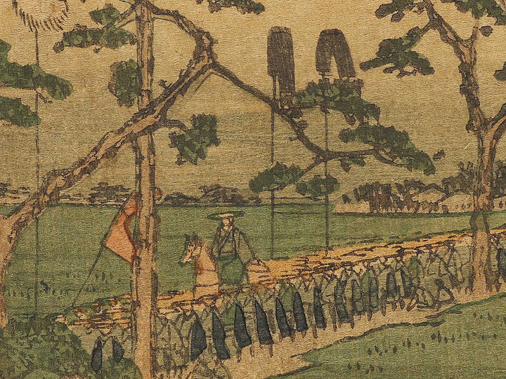 Fukuroi from the series Tokaido by Utagawa Hiroshige II / BJ334-488