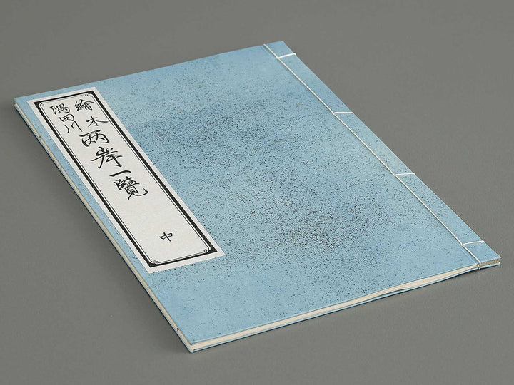 Ehon sumidagawa ryogan ichiran (Chu) by Katsushika Hokusai / BJ341-159