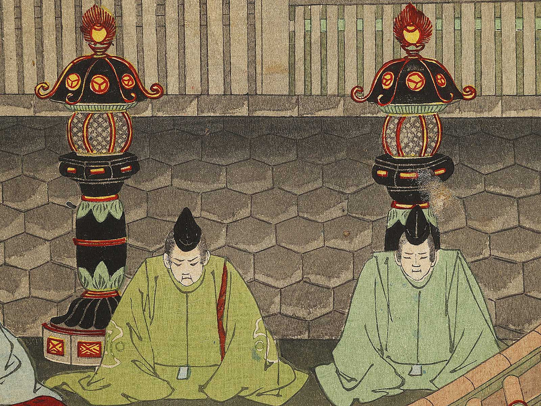 Shogun ke nikko gosya shu no zu from the series Kanko azuma hishiki by Toshu Shogetsu / BJ340-046