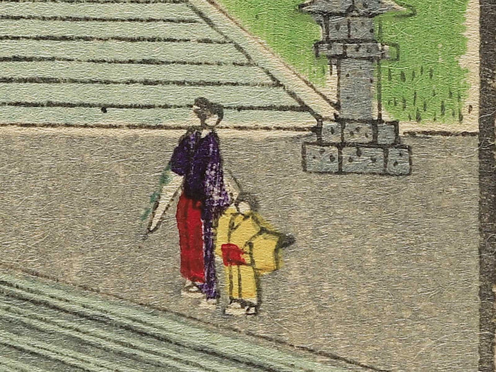 Sanbutsudo from the series Nikko meisho junikei no uchi by Hasegawa Chikuyo / BJ343-406