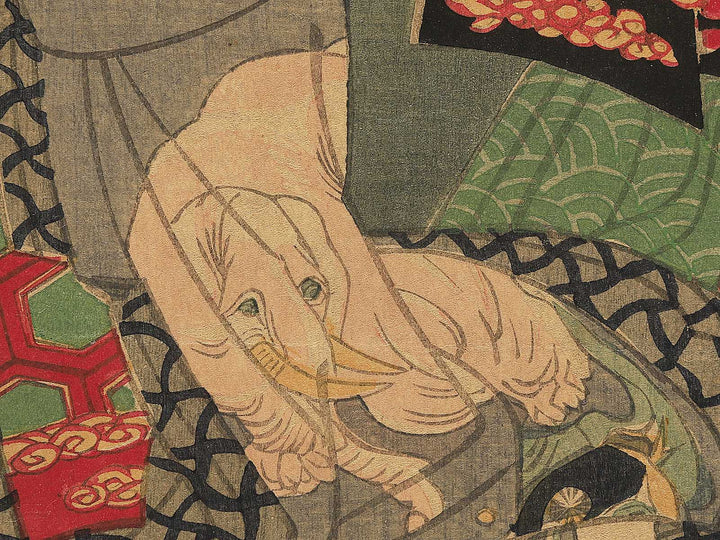 Tokyo Shinyoshiwara Sumicho Inamotoro bijin zoroi by Toyokuni III (Utagawa Kunisada) / BJ348-481
