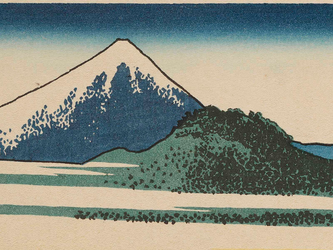 Nakahara in Sagami Province from the series Thirty-six Views of Mount Fuji by Katsushika Hokusai, (Medium print size) / BJ280-826