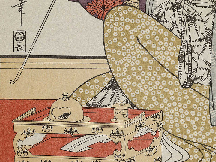 Wakamurasaki from the series Matsuba ro  by Kitagawa Utamaro, (Large print size) / BJ318-983