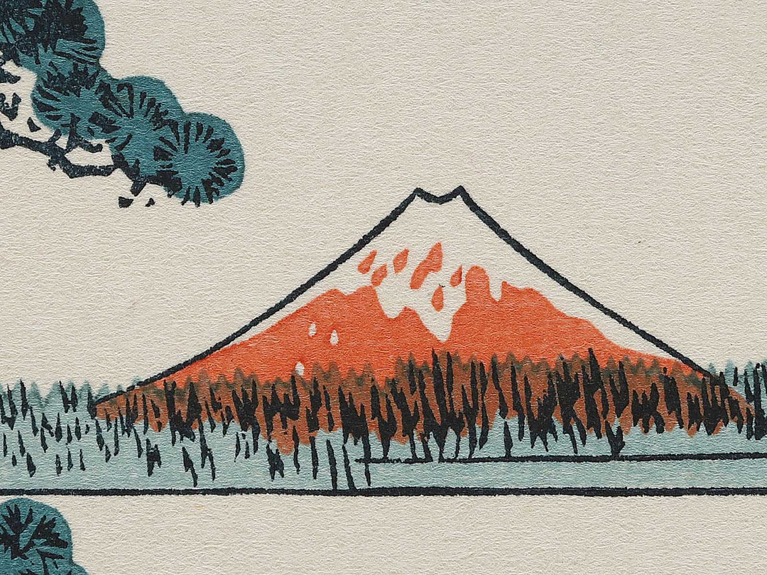 Sekiya Village on the Sumida River from the series Thirty-six Views of Mount Fuji by Katsushika Hokusai, (Medium print size) / BJ301-959