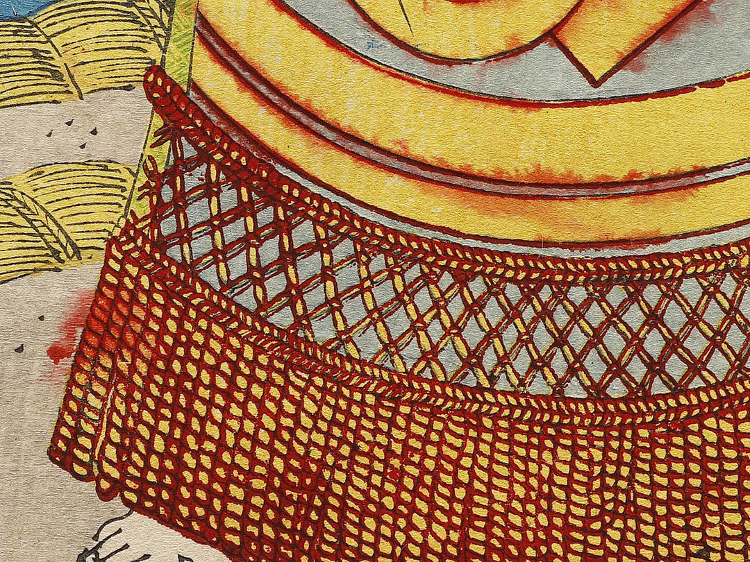 Ozumo dohyo iri no zu by Shunsai Toshimasa / BJ331-205