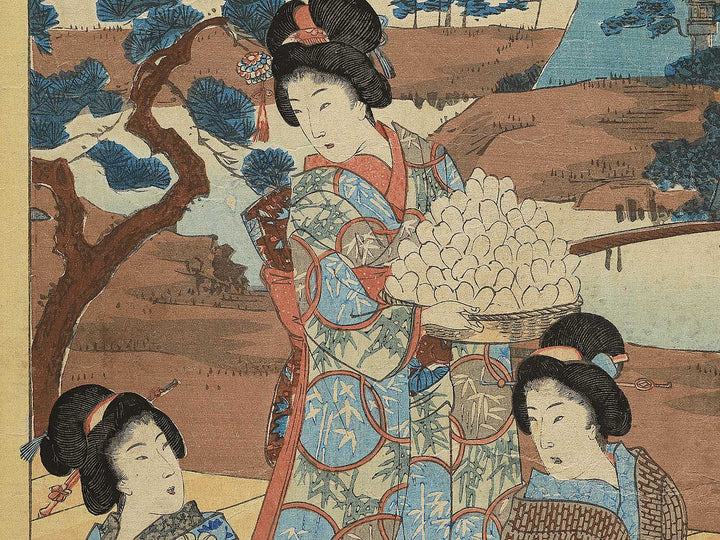 Kifujin yosan no zu by Yoshu Chikanobu / BJ343-931