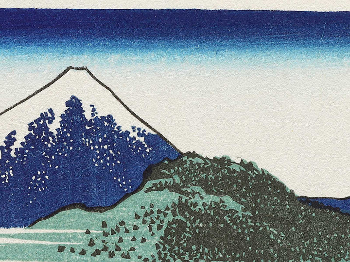 Nakahara in Sagami Province from the series Thirty-six Views of Mount Fuji by Katsushika Hokusai, (Small print size) / BJ302-834