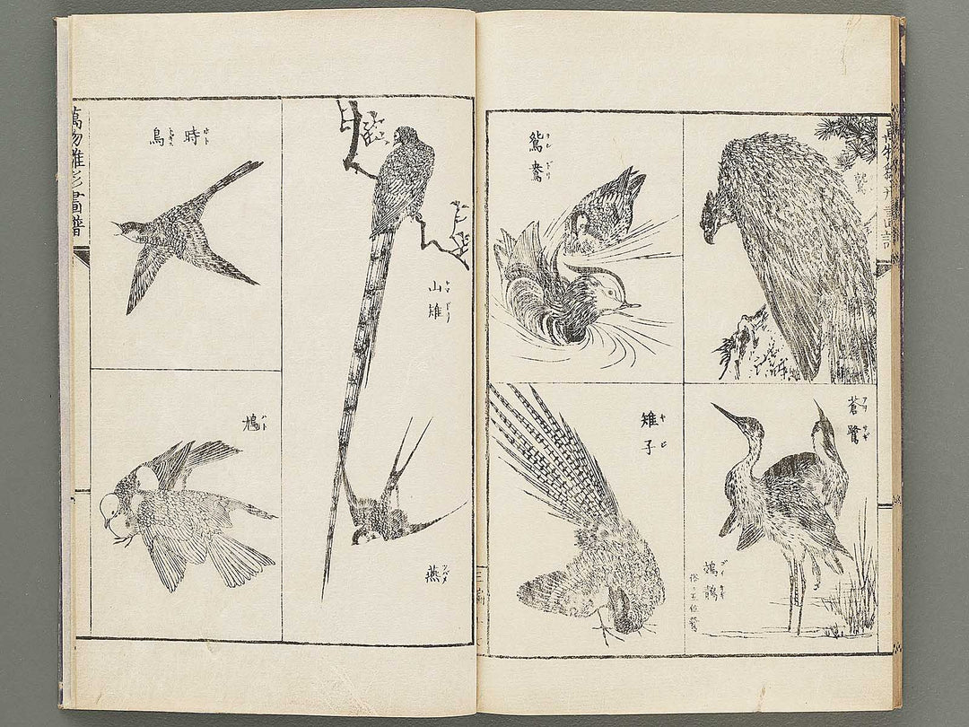 Banbutsu hinagata gafu Volume 2 by Sensai Eisaku / BJ305-956