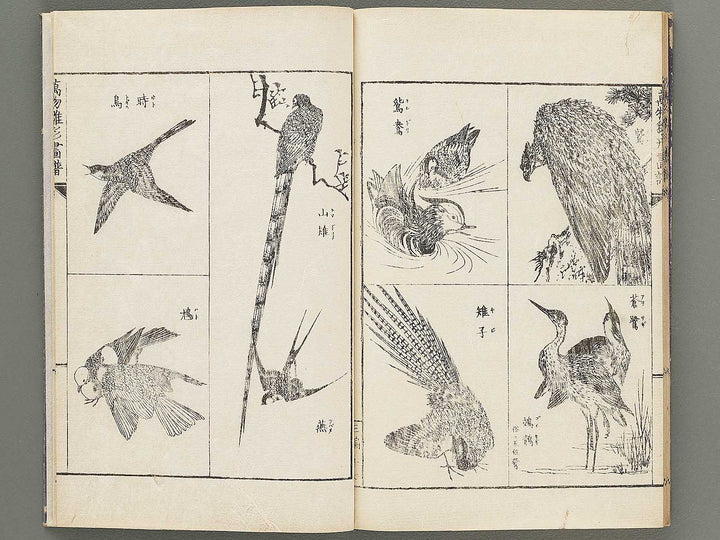 Banbutsu hinagata gafu Volume 2 by Sensai Eisaku / BJ305-956