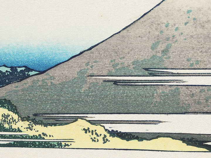 The Enza-no-natsu Pine Tree at Aoyama from the series Thirty-six Views of Mount Fuji by Katsushika Hokusai, (Medium print size) / BJ302-127