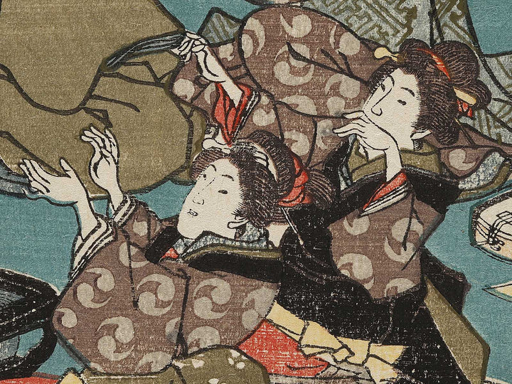 Dai 7 from the series Chuyu gishin roku by Utagawa Kunisada(Toyokuni III) / BJ308-791