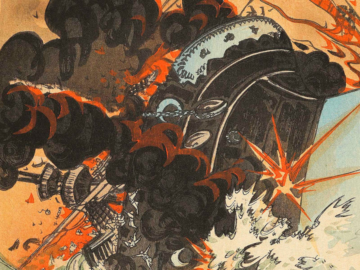 Teikoku kantai Ikaiei ni oite tekikan wo gakichin su by Einen / BJ322-448