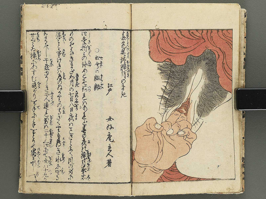Shunshoku bidan oborozuki by Utagawa-school / BJ349-447