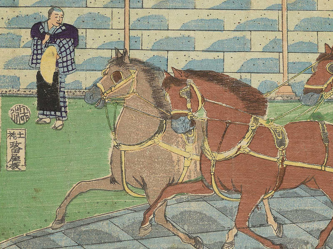 Tokyo Tsukiji Hotelukan by Utagawa HIroshige III / BJ352-807