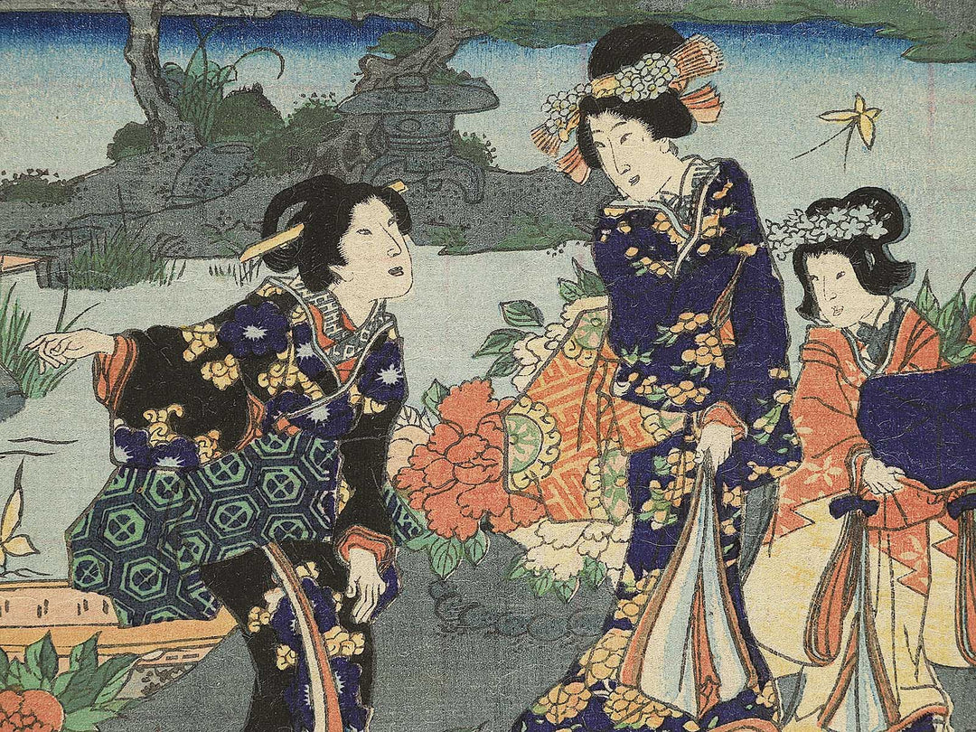 Botan no sono imayo genji by Utagawa Kunisada II / BJ348-103