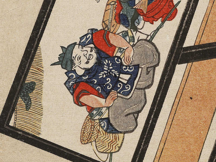 Seita no sekisho from the series Omi hakkei no uchi by Utagawa Sadatora, (Large print size) / BJ323-988