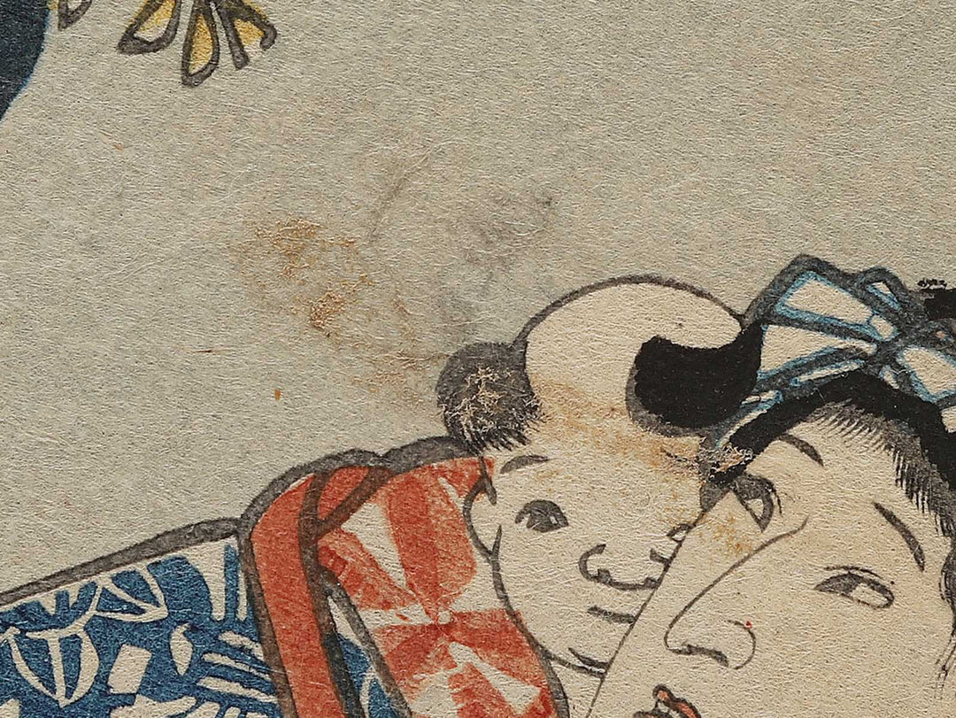 Osome hisamatsu ukina no yomiuri by Utagawa Kunisada (Toyokuni III) / BJ301-343