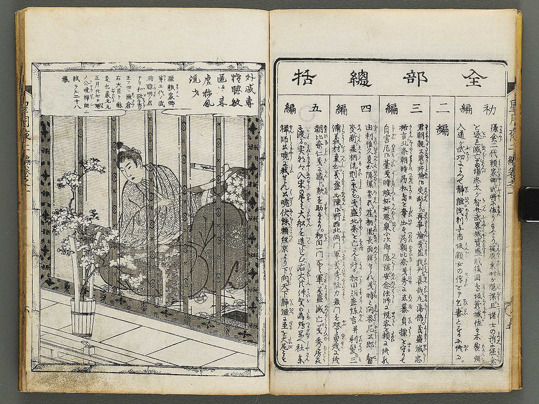 Hoshizuki yoken kairoku Part 2, Book 1 by Teisai Hokuba / BJ324-436