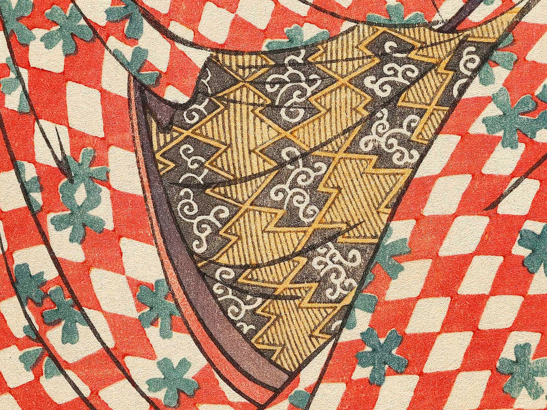 Young Woman Blowing a Popen (glass noisemaker) from the series Ten Classes of WomenÕs Physiognomy by Kitagawa Utamaro, (Large print size) / BJ327-145