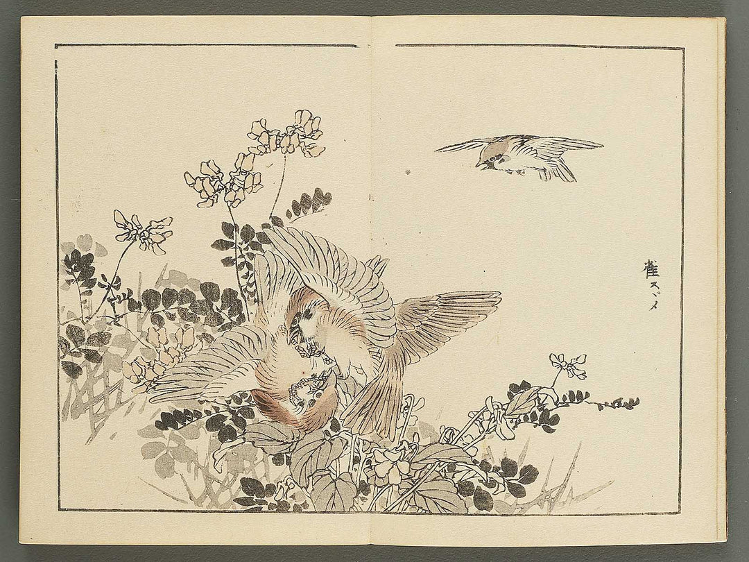 Bairei gafu (Kacho no bu) by Kono Bairei / BJ351-106