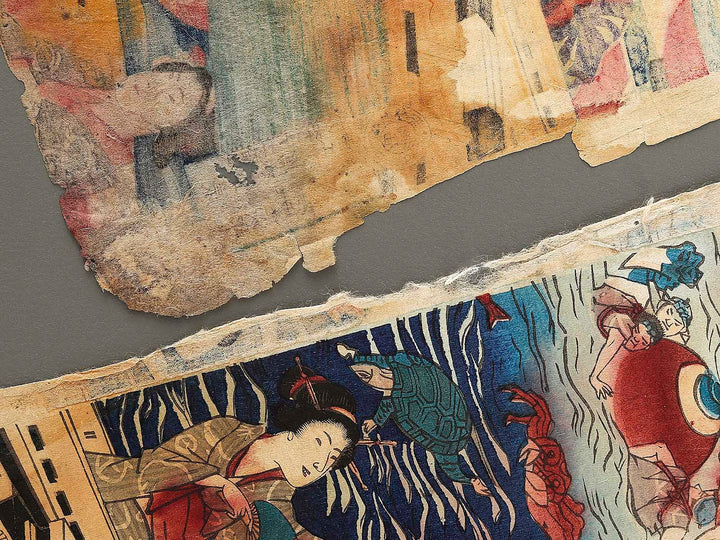 Ryogoku suijinsai yusuzumi no kei by Yoshu Chikanobu / BJ324-135