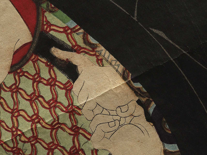 Kijutsu zoroi sannin doji by Toyohara Kunichika / BJ346-374