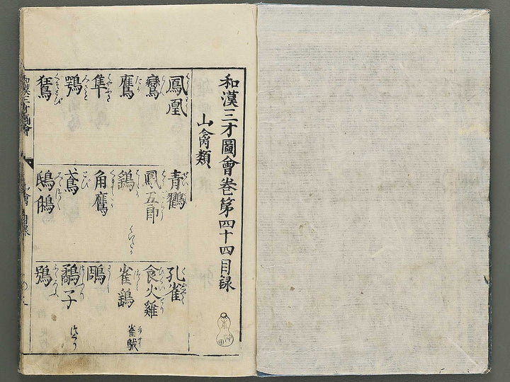 Wakan sansai zue Volume 44 / BJ349-216