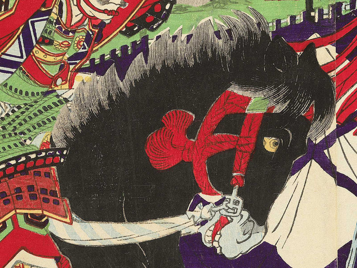 Eiroku yonen kugatsu Kawanakajima daikassen by Utagawa Yoshifuji / BJ353-395