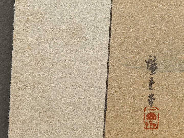 Hakkeizaka yoroikakematsu from the series Ehon edo miyage by Utagawa Hiroshige / BJ332-066